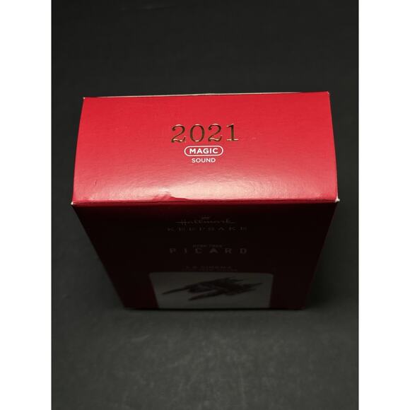 Hallmark Keepsake 2021 Star Trek Picard: LA SIRENA Christmas Tree Ornament! - Picture 5 of 6